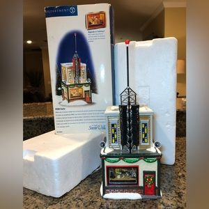 Dept 56 Retired “WSNO Radio” from The Original Snow Village Collection #55010